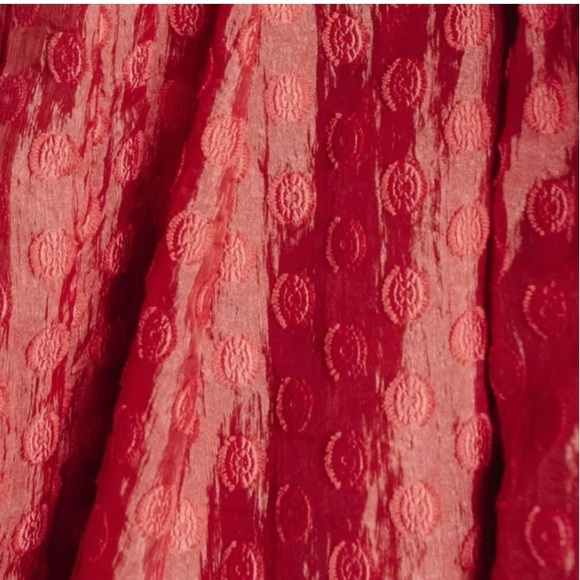 Rachel Parcell Flared Puff Sleeve Organza Mini Dress - Picture 9 of 15